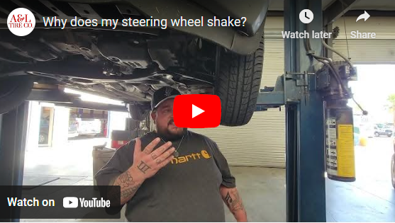 Why does my steering wheel shake?